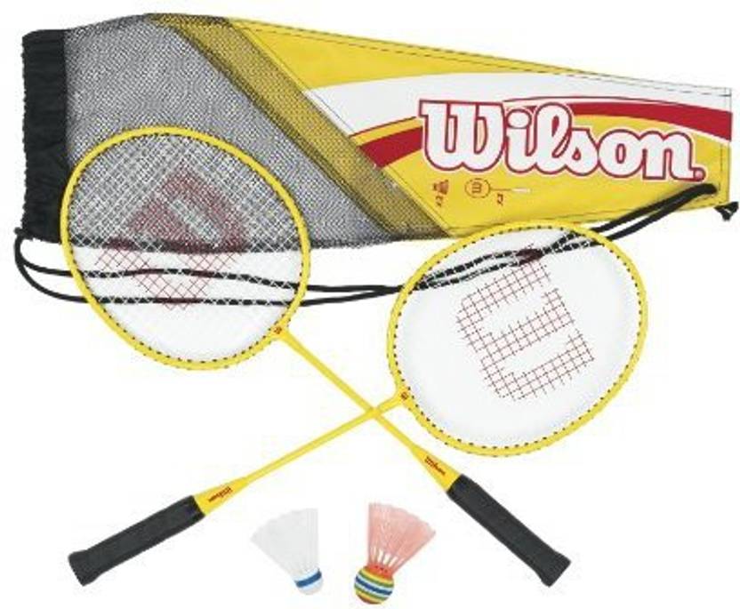 Wilson Kid's All Great Badminton Kit G4 Strung Badminton Racquet