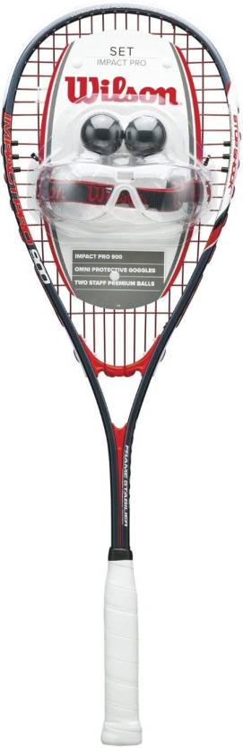 Wilson Impact Pro Squash Set G4 Strung Squash Racquet