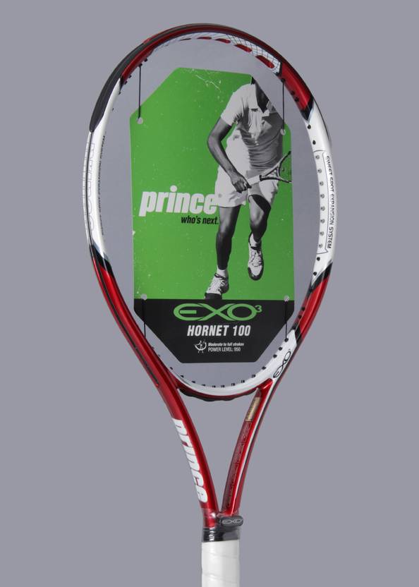 prince red tennis racket