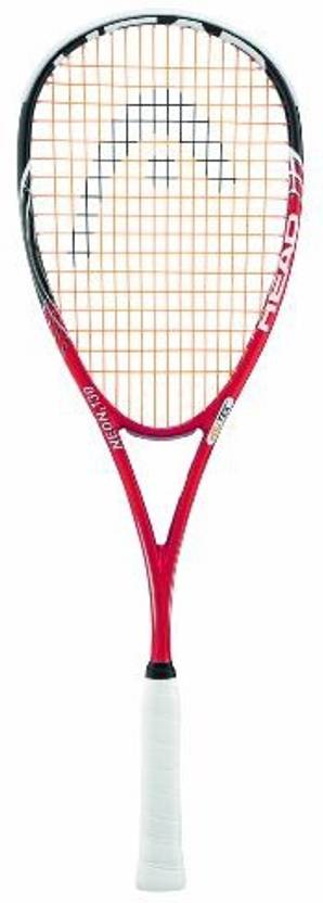 Head YouTek Neon² 130 Squash Racquet (3-7/8) G4 Strung Squash Rac...