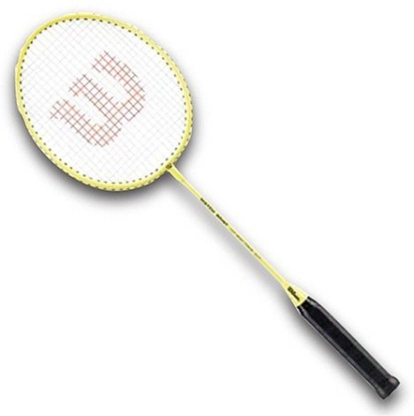 WILSON Matchpoint Badminton Racket Black, Yellow Strung Badminton