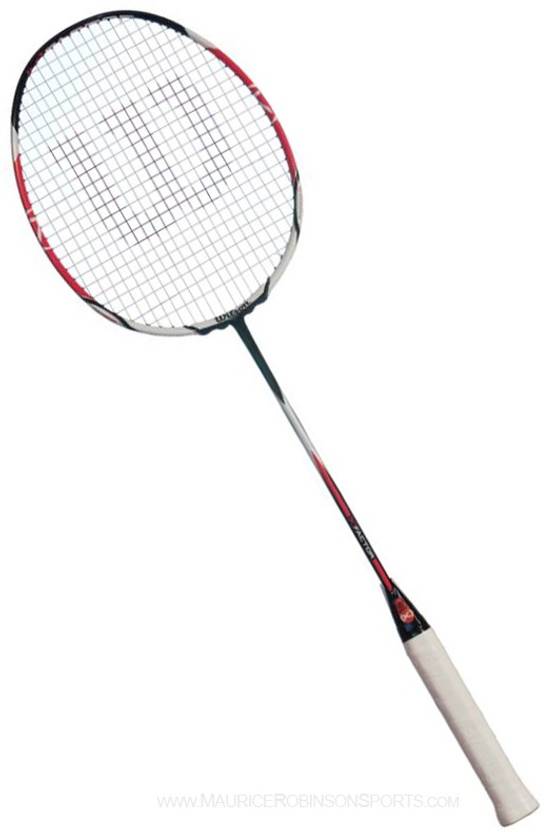 WILSON Ti Smash Badminton Racquet Red, White, Black Strung Badminton
