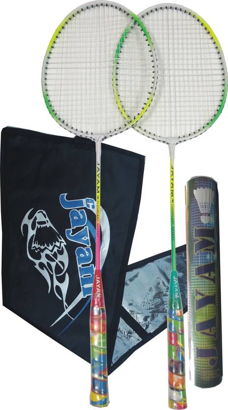 JAYAM 99243 G4 Strung Badminton Racquet (Multicolor, Weight - 400 g) 
