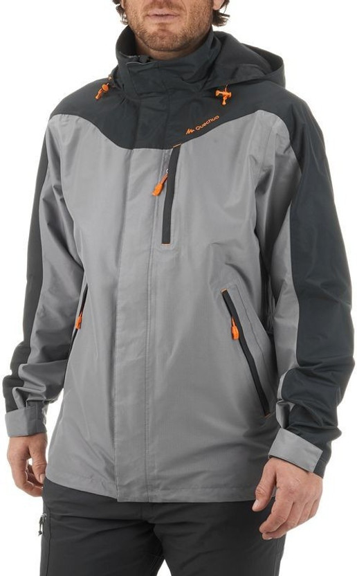 QUECHUA Forclaz 100 Solid Men Raincoat 