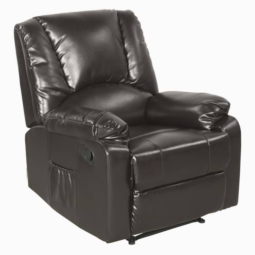 Godrej Interio RHINE RECL1ST SL BURG- ADVANCE Leatherette Manual Recliners Recliner Price in