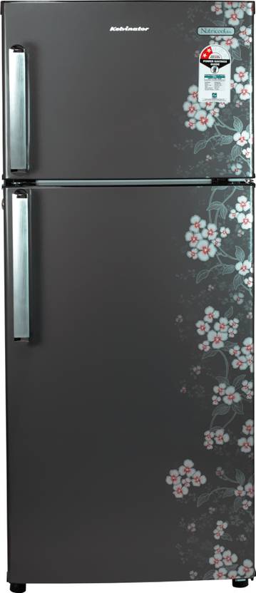 Kelvinator 190 L Frost Free Double Door Refrigerator (KP202PHG, Gulmohar Grey) 