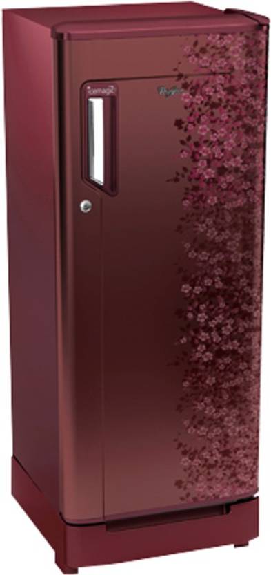 Whirlpool 190 L Direct Cool Single Door Refrigerator (205 GENIUS CLS PLUS 4S, Black Titanium) 