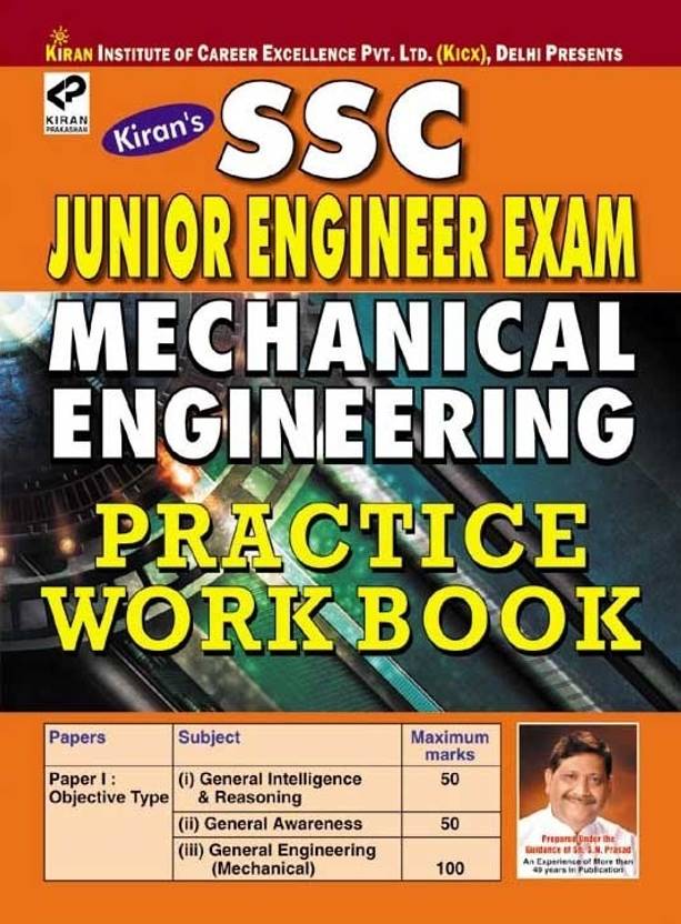 Ssc Junior Engineer Exam Mechanical Engineering Practice Work Book Buy Ssc Junior Engineer Exam