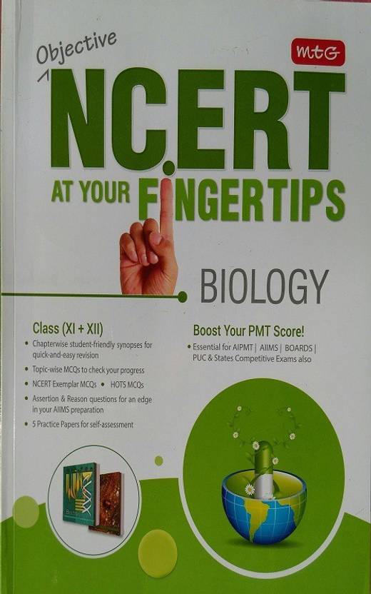 Objective Ncert At Your Fingertips Biology Class 1112 Buy Objective