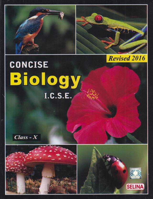 Icse concise biology class 10 buy icse concise biology class