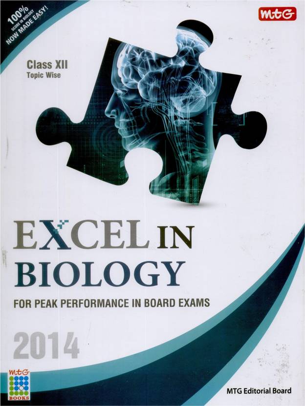MTG Excel in Biology for Peak Performance in Board Exams (Class 12