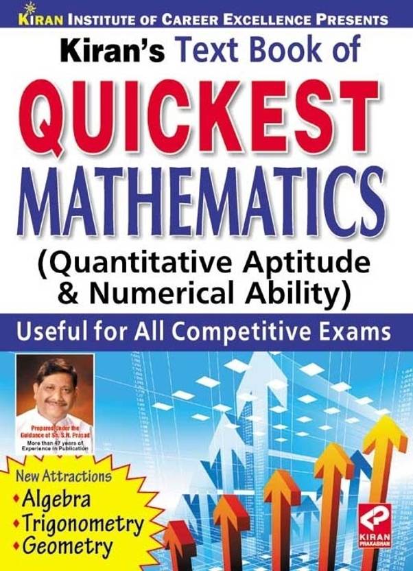 Text Book of Quickest Mathematics Quantitative Aptitude & Numerical