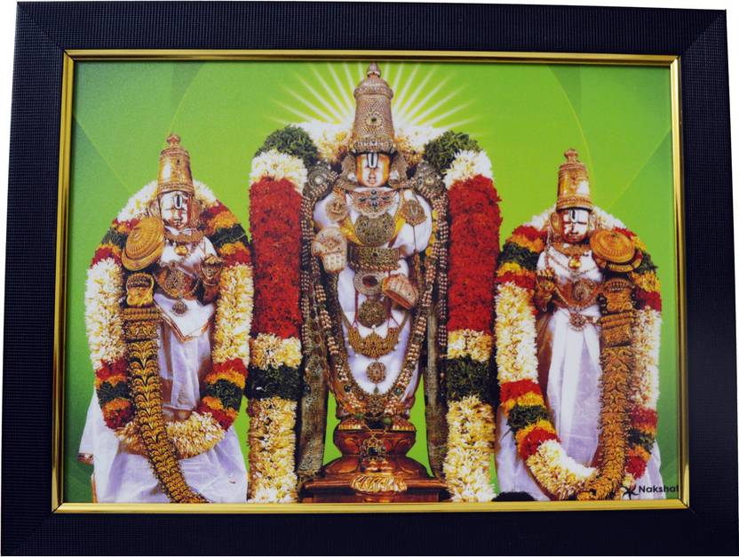 101Temples Lord Balaji Kalyanotsavam God Photo Religious Frame Price in India Buy 101Temples