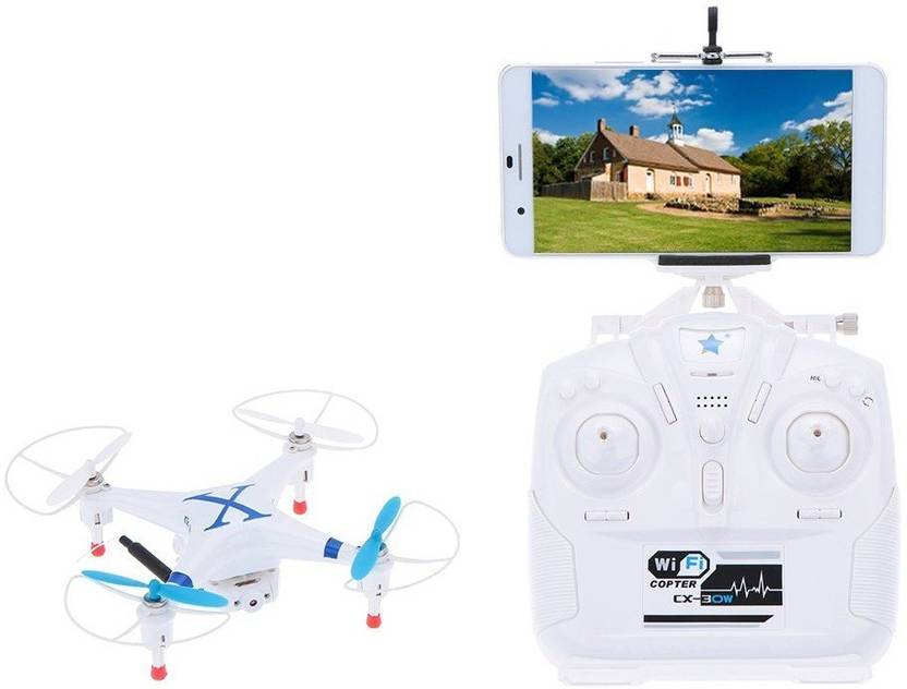 Emob WiFi Drone Quadcopter With Hd Camera Transmitter Control & Mobile Remote Control Which Supports Android & iOS