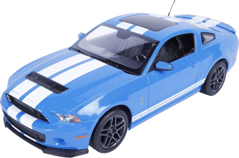 Toyhouse Radio Remote Control 114 Ford Mustang Shelby Gt500 Rc Scale Model Car Blue