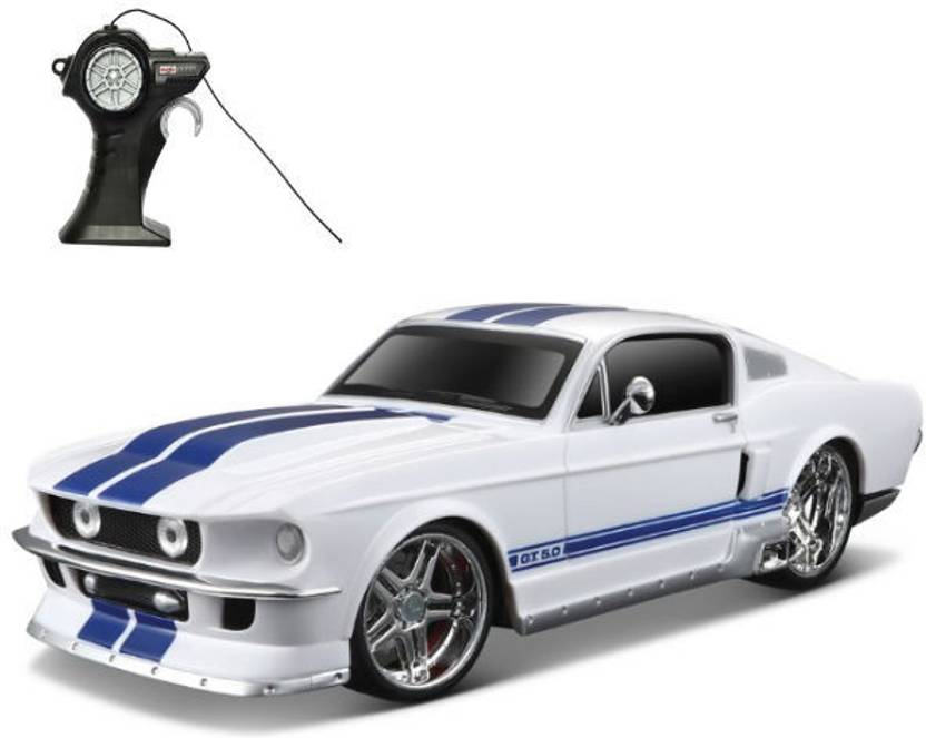 Maisto Rc 1967 Ford Mustang Gt 124 Remote Control Car R