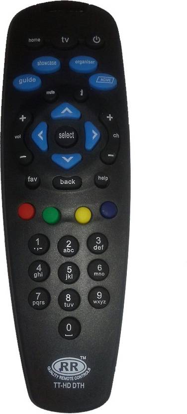 Fox Remote Tata Sky Remote Controller Black
