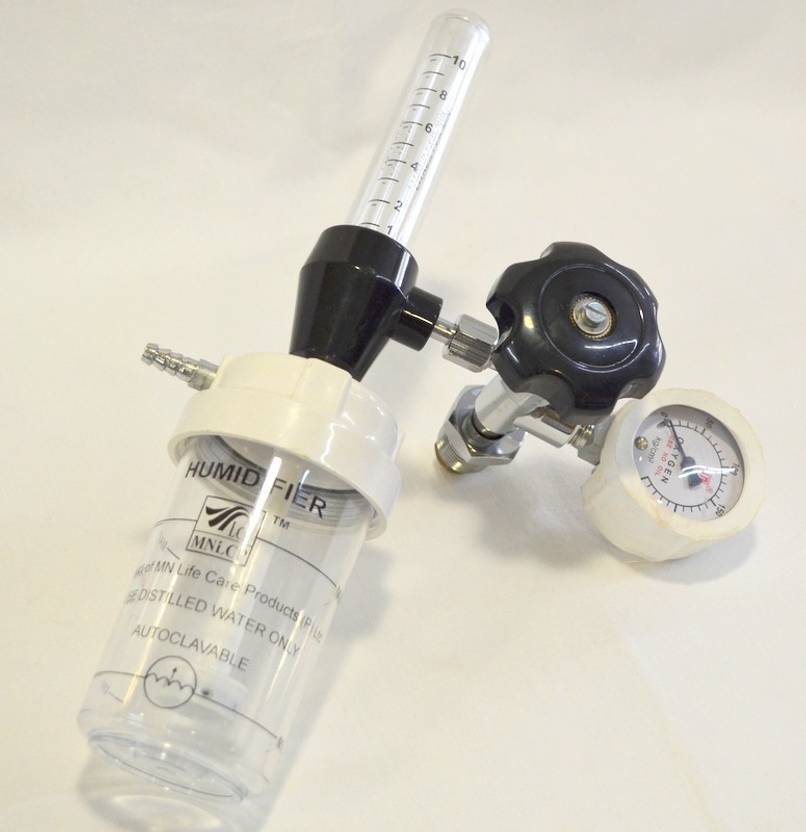 MES Oxygen Flowmeter with Regulator BOC type Respiratory Exerciser
