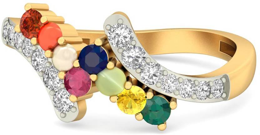 Pc Jeweller The Tanishq 18kt Diamond Ruby Emerald Shire C Pc Jeweller The Tanishq 18kt Diamond Ruby Emerald Shire C Garnet