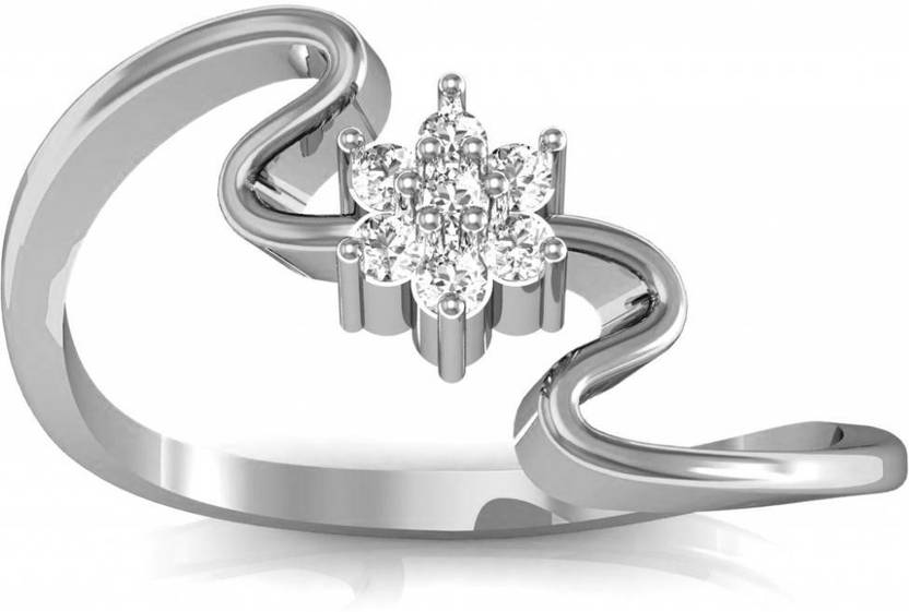 Avsar Janavi Gold Swarovski Crystal Ring Price In India Buy