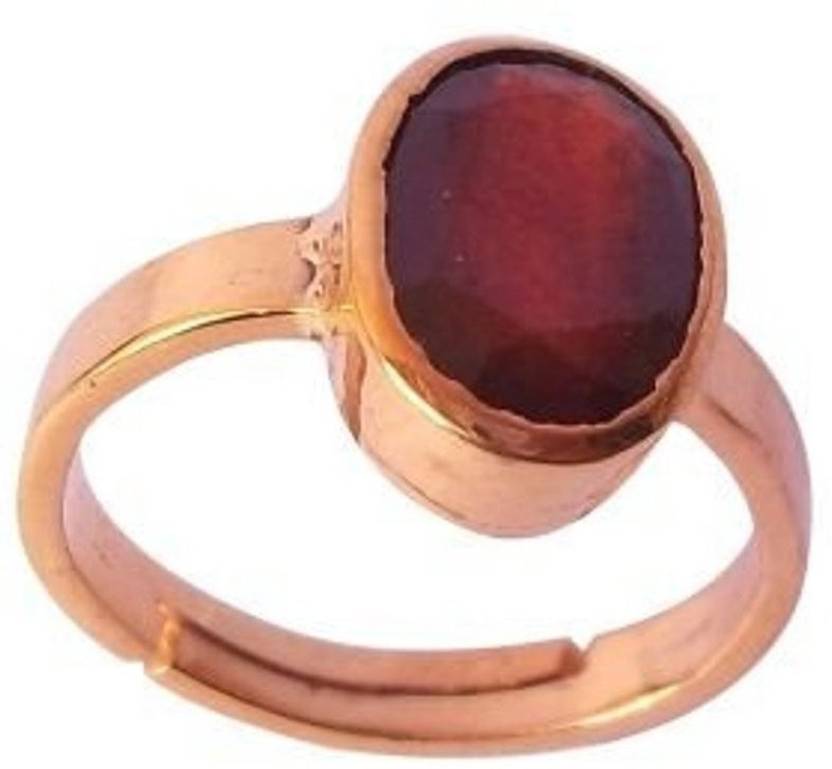 Akshay Gems Astrology Ring Sterling Silver Ruby Ring Price in ...