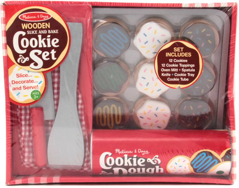 Melissa Doug Slice And Bake Cookie Set Melissa Doug Slice And Bake Cookie Set For S In India Toys 3 6 Years Kids Flipkart Com