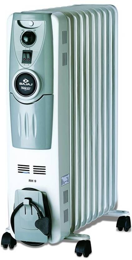 Bajaj Majesty Rh 9 Oil Filled Room Heater