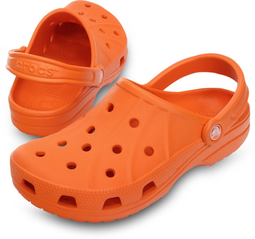 orange crocs for sale