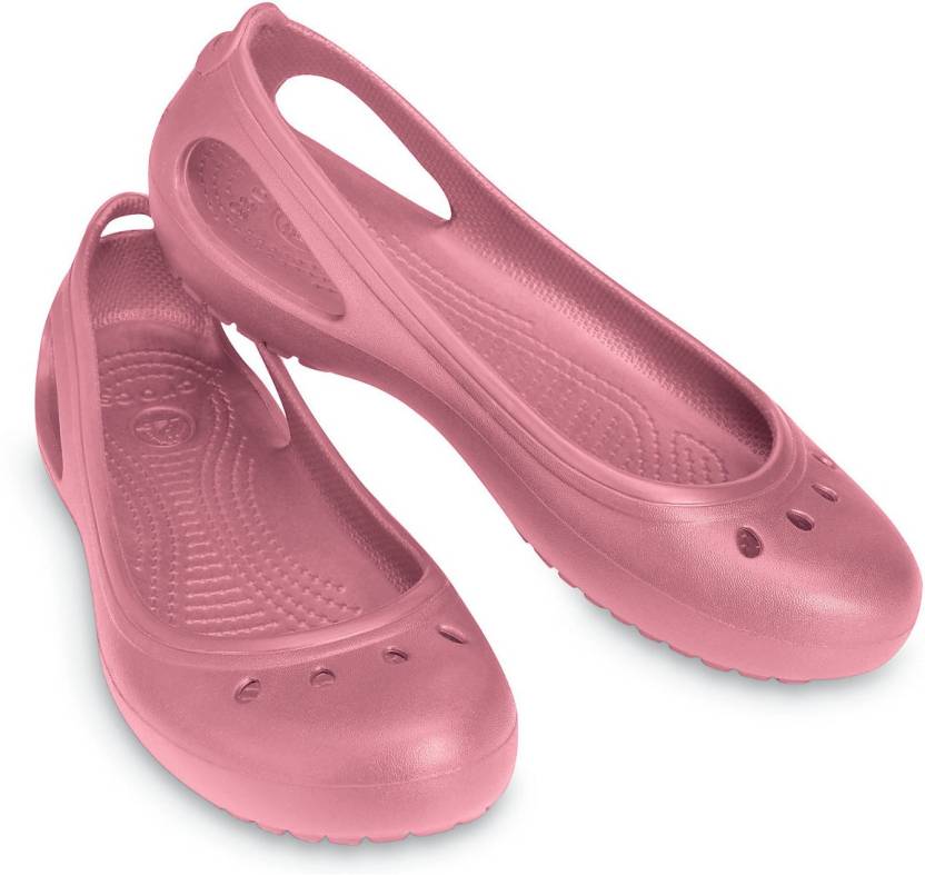 CROCS Women Pink Flats - Buy 11215-61Z Color CROCS Women Pink Flats Online  at Best Price - Shop Online for Footwears in India 