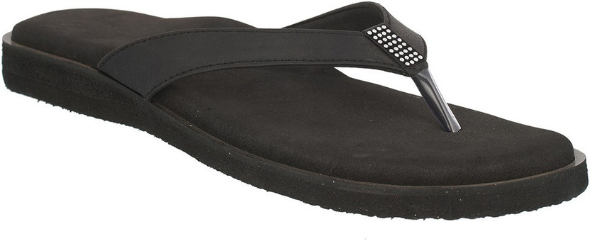 Diabetic Footwear Women Black Flats 
