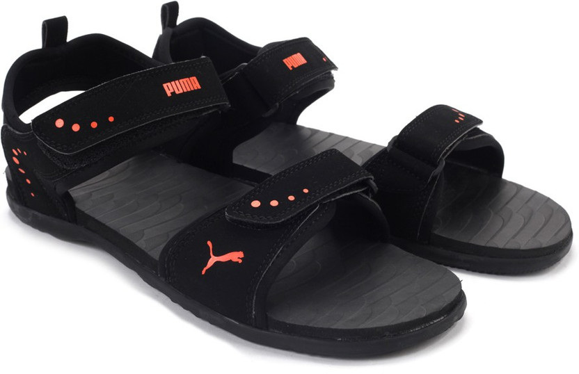 PUMA Stablel Men Black, Orange Sports 