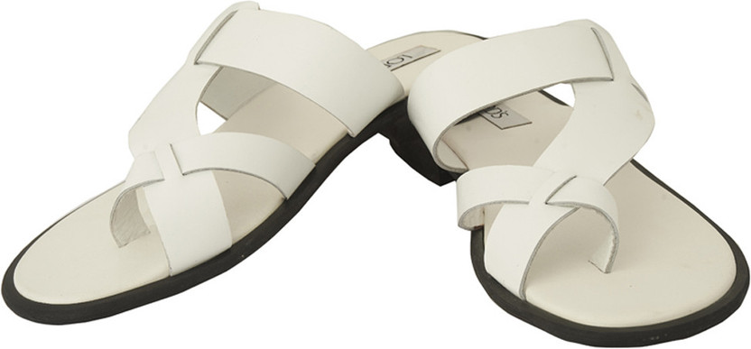 White Men White Sandals 