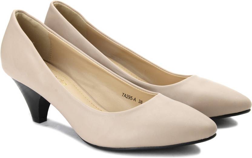 Tresmode Women Beige Heels - Buy Beige Color Tresmode Women Beige Heels Online at Best Price
