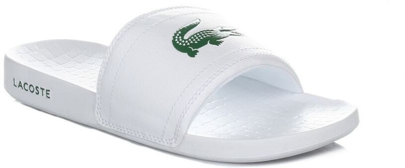 lacoste white sandals