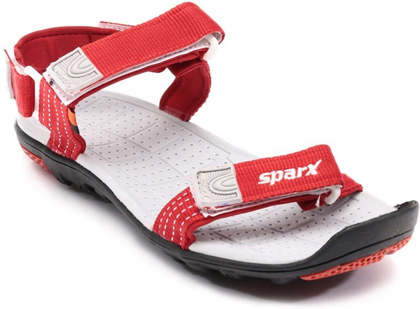 Sparx Men Red Sandals - Buy Red Color 