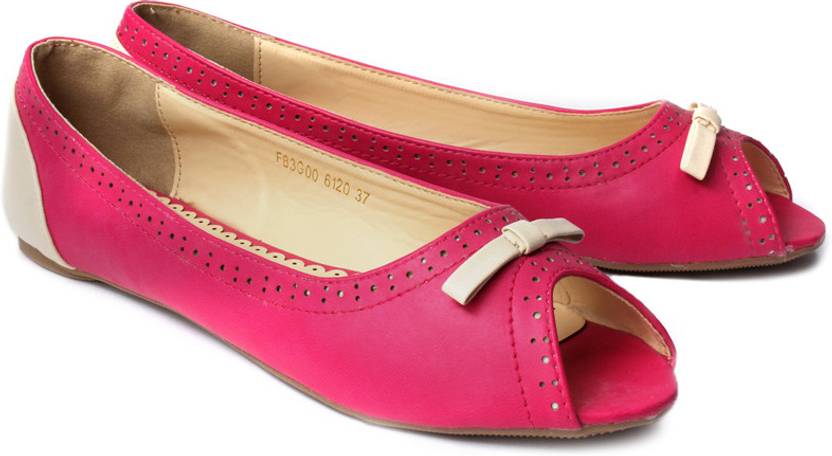 womens flats pink