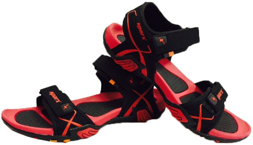 Sparx Men Red Sandals - Buy Red Color 