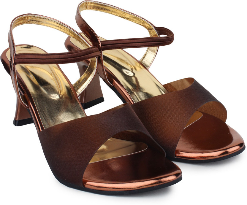 copper color heels