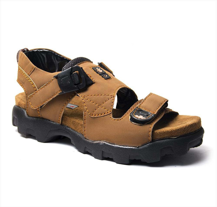 Buy Tan Color Binutop Men Tan Sandals 