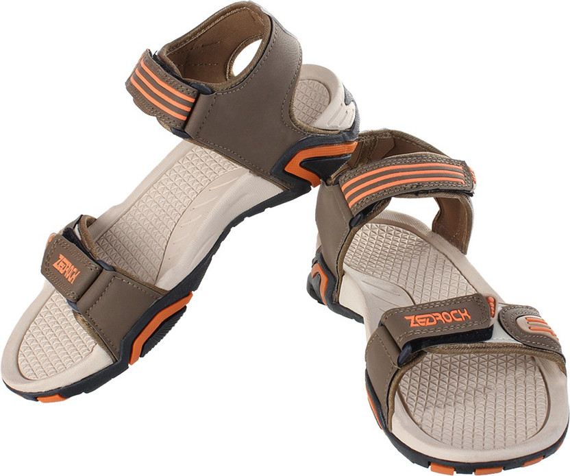 Zedrock Men Brown Sandals - Buy Brown 