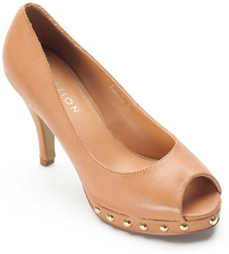 camel colored heels