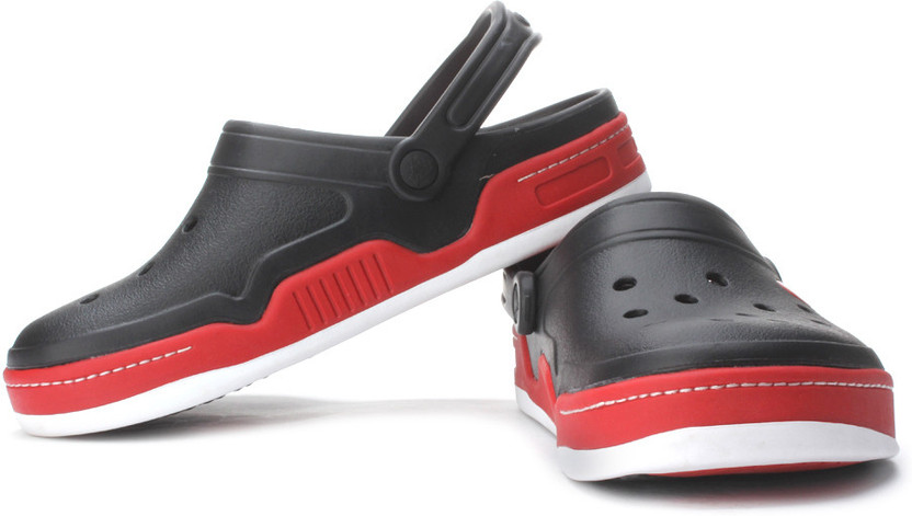 CROCS Front Court Clog Men Black, Red 
