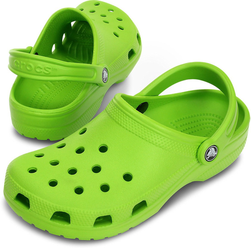 CROCS Men Green Clogs - Buy 10001-395 