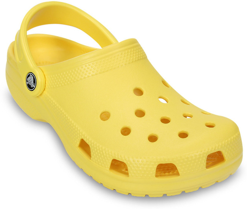 CROCS Men Yellow Clogs - Buy 10001-769 
