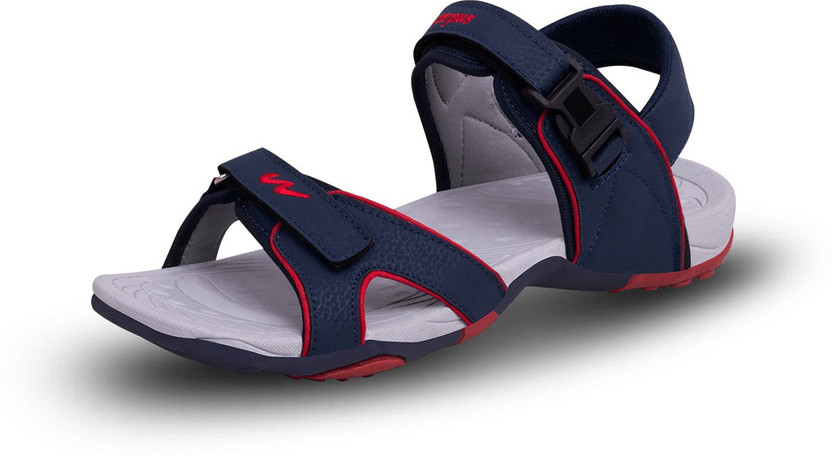 CAMPUS Men Blue, Red Sports Sandals 