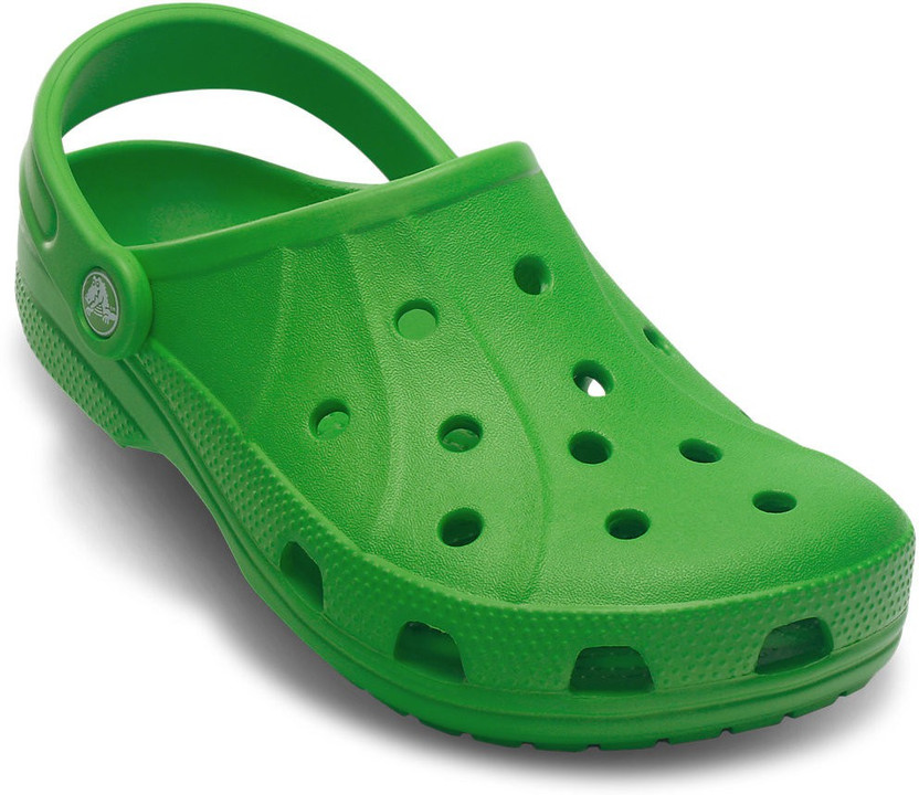 CROCS Men Green Clogs 