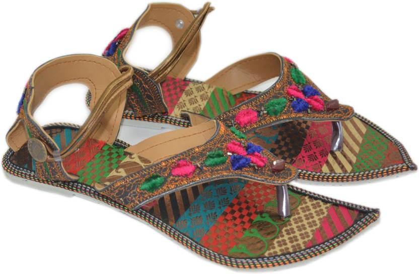 multicolor sequin flats