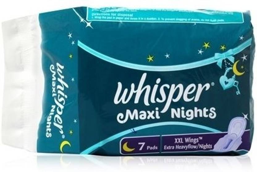 Whisper Maxi Nights XXL Wings Pantyliner Buy Women Hygiene products