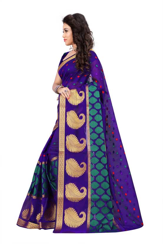 Ganga Shree Self Design Bollywood Banarasi Silk Saree