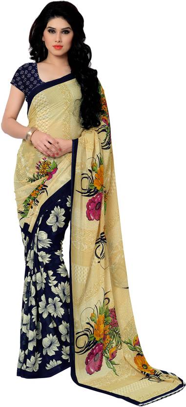 Anand Sarees Printed Daily Wear Georgette Saree